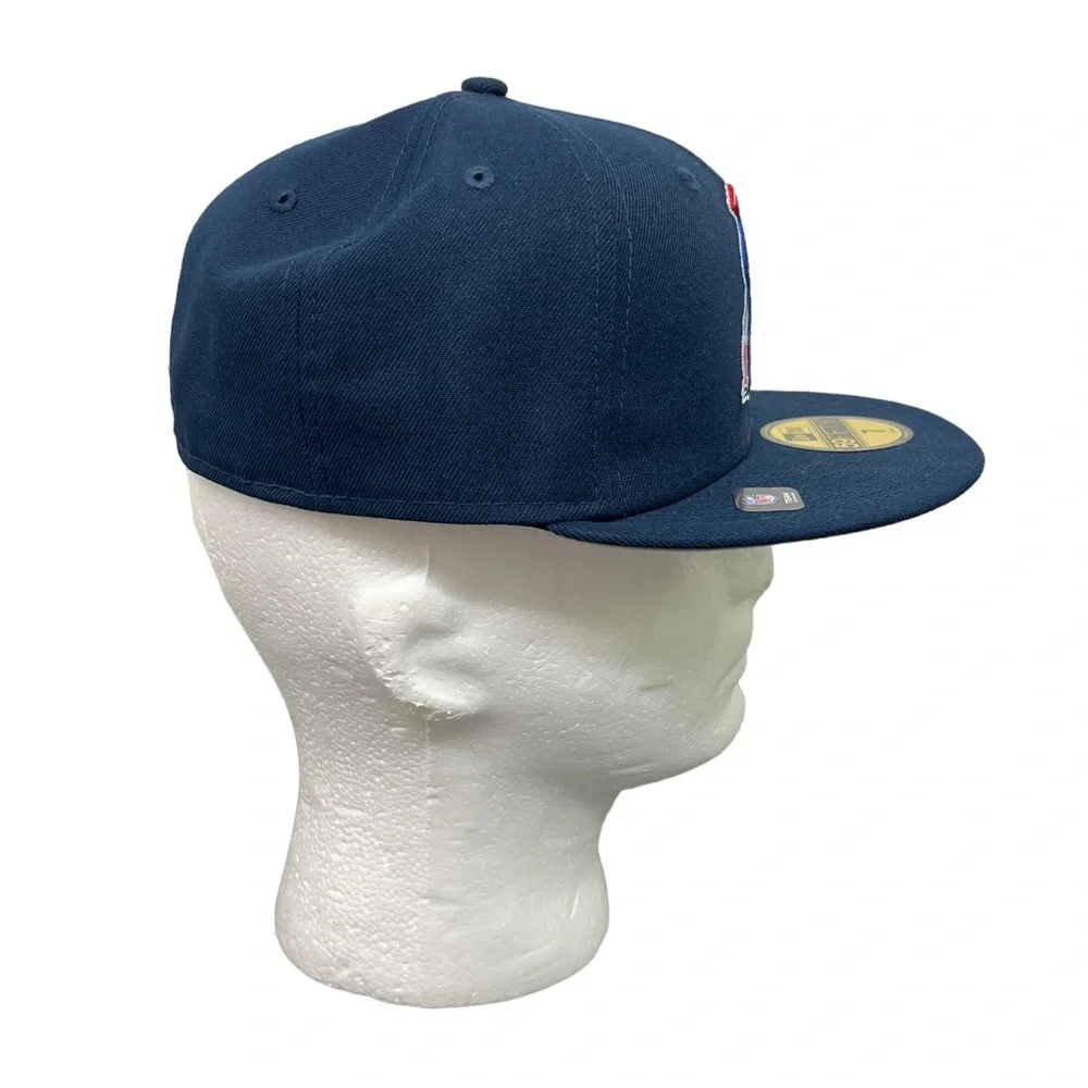 New Era New England Patriots Classic Logo Omaha 59FIFTY Fitted Hat Navy 7 - Picture 4 of 5